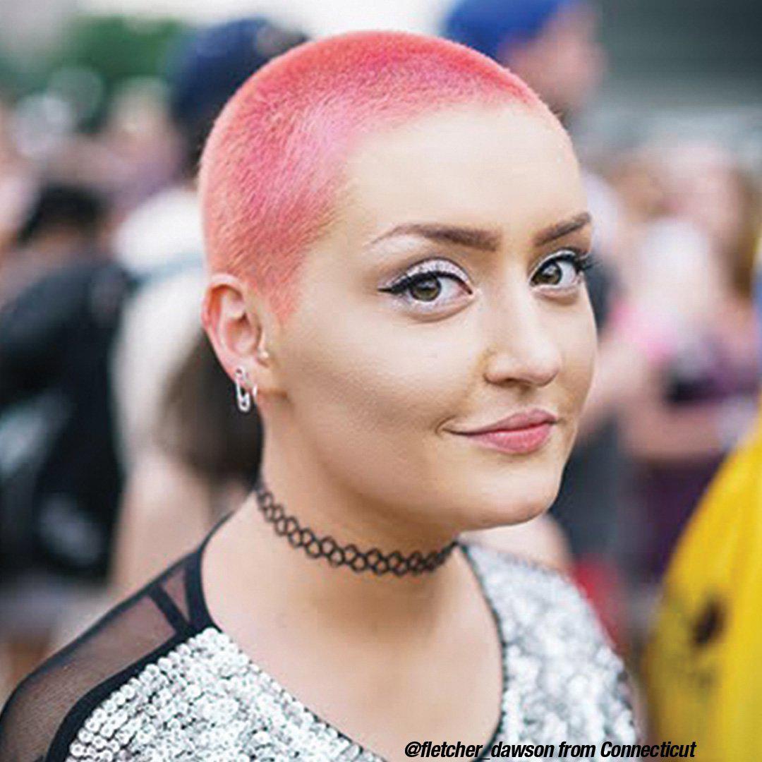 Pretty Flamingo™ - Classic High Voltage® - Tish & Snooky's Manic Panic, peach, pink, orangey pink, orangy pink, pinkish orange, rose, neon peach, bright peach, , UV pink, UV peach, semi permanent hair color, hair dye, @fletcher_dawson