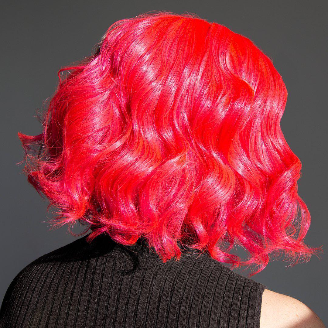 Electric Pink Pussycat™ - Classic High Voltage®, bright pink, orange pink, warm pink, candy pink, UV pink, neon pink, highlighter pink, semi permanent hair color, hair dye
